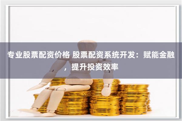專業股票配資價格 股票配資系統開發：賦能金融，提升投資效率